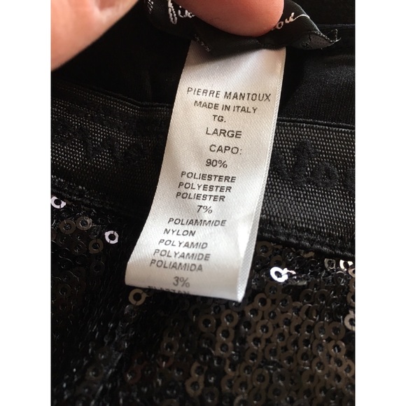 NWOT Sequin Skinny Leg Pants - Picture 5 of 5